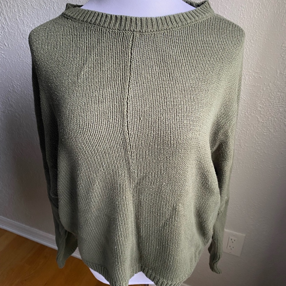 Green sweater
